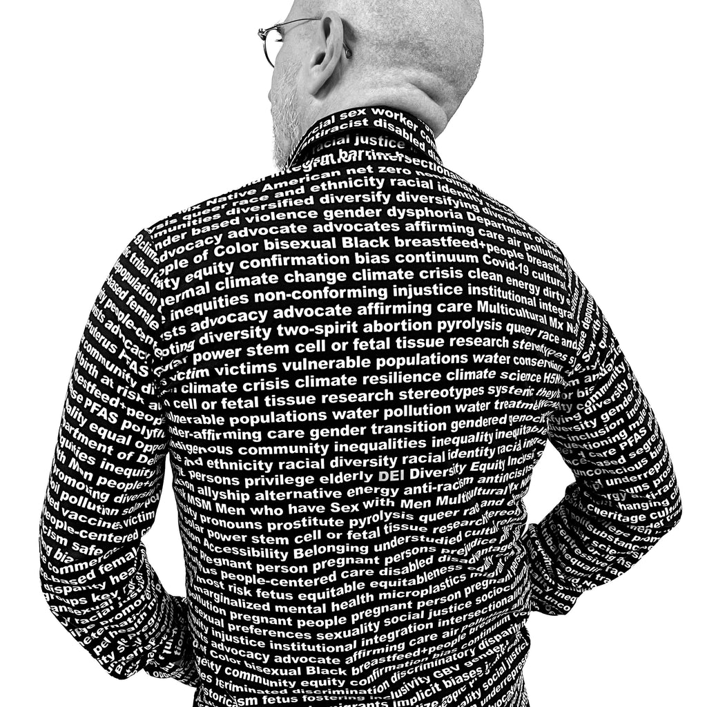 DEI Unisex Button-Up Collared Shirt Diversity Equity Inclusion